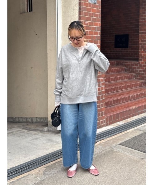 titivate（ティティベイト）の「シアーレーストップス（Tシャツ/カットソー・レディース・ブラック/アイボリー/オフホワイト/ホワイト系その他/クリーム/ブラック系その他・S/M/L）」の13枚目の写真