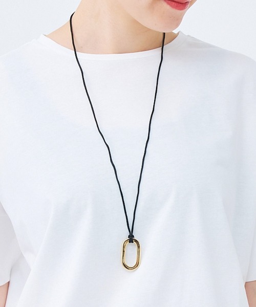 collex(コレックス)の「【dignif】【金属アレルギー対応】コードネックレス(ネックレス・レディース・ゴールド/シルバー・フリー)」の1枚目の写真