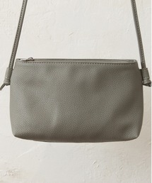 and it_ | 合皮シンプルあおりポケットショルダー(ショルダーバッグ)