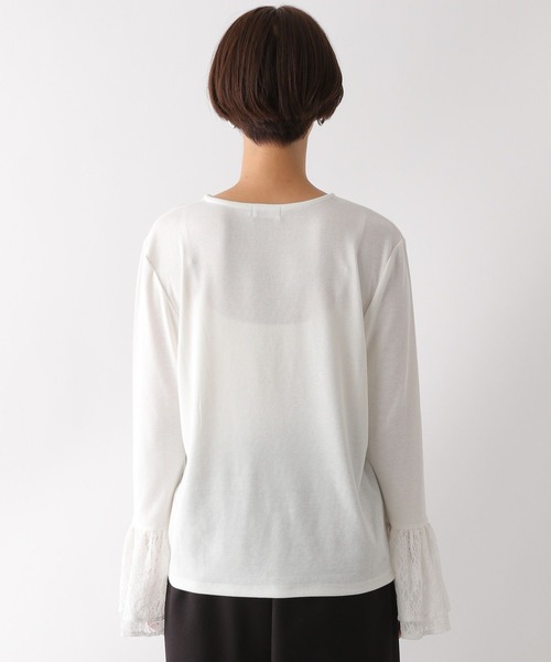 LEPSIM（レプシィム）の「袖アソート長袖レイヤード　151561（Tシャツ/カットソー・レディース・オフホワイト/ホワイト/ホワイト系その他・FREE）」の21枚目の写真