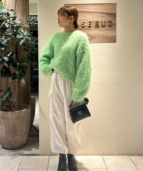 【セール】ニットプルオーバー（ニット/セーター）｜ROSE BUD（ローズバッド）