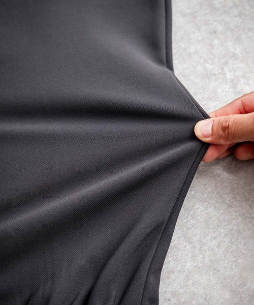 【セール】センターシームワイドテーパードストレッチイージーパンツ（その他パンツ）｜Rocky Monroe（ロッキーモンロー）