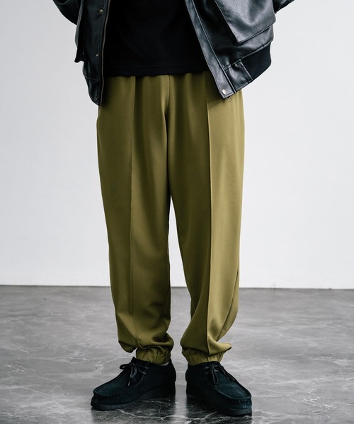 【セール】センターシームワイドテーパードストレッチイージーパンツ（その他パンツ）｜Rocky Monroe（ロッキーモンロー）