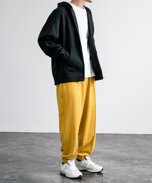 【セール】センターシームワイドテーパードストレッチイージーパンツ（その他パンツ）｜Rocky Monroe（ロッキーモンロー）