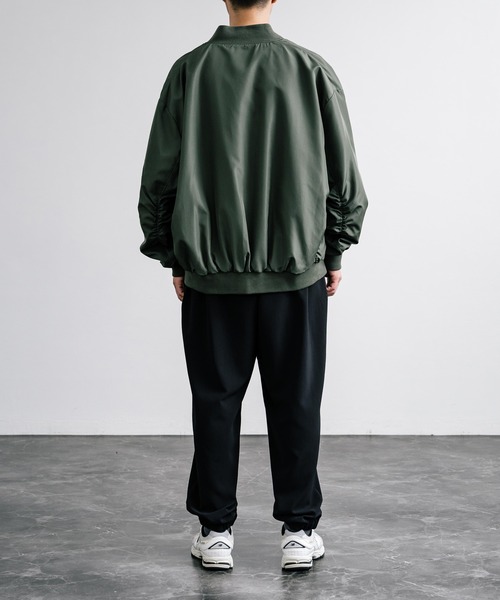 【セール】センターシームワイドテーパードストレッチイージーパンツ（その他パンツ）｜Rocky Monroe（ロッキーモンロー）