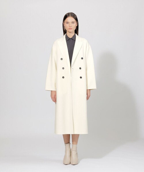 セール】ライトウールリバー ロングコート（チェスターコート）｜EPOCA