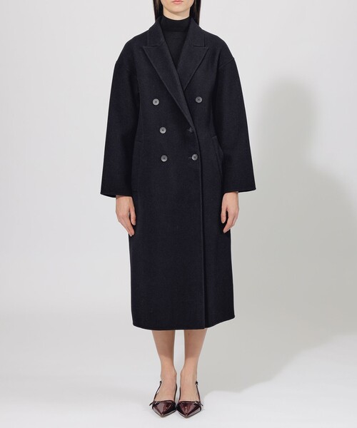 セール】ライトウールリバー ロングコート（チェスターコート）｜EPOCA