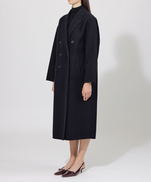 セール】ライトウールリバー ロングコート（チェスターコート）｜EPOCA
