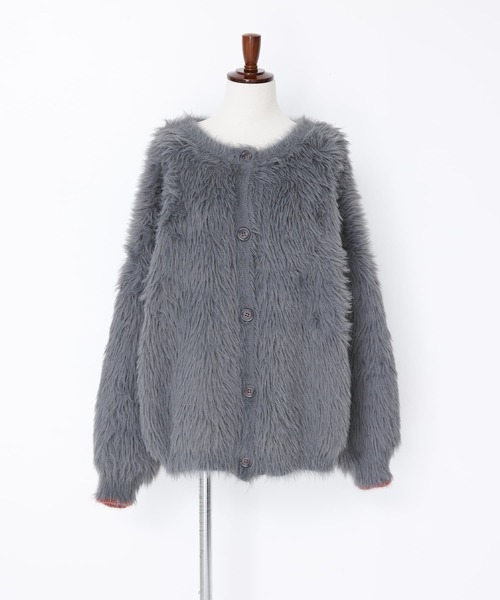 somari imagination(ソマリ イマジネーション)の「『2wayクルーネックロゴカーディガン』(カーディガン/ボレロ・レディース・アイボリー/グレー・FREE)」の18枚目の写真