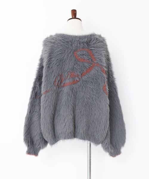 somari imagination(ソマリ イマジネーション)の「『2wayクルーネックロゴカーディガン』(カーディガン/ボレロ・レディース・アイボリー/グレー・FREE)」の20枚目の写真