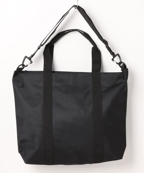 B.I.D.(ビーアイディー)の「《ADAMPATEK》firm polyester tote bag/ポリエステルビッグトートバッグ(トートバッグ・メンズ・ブラック/カーキ・FREE)」の4枚目の写真