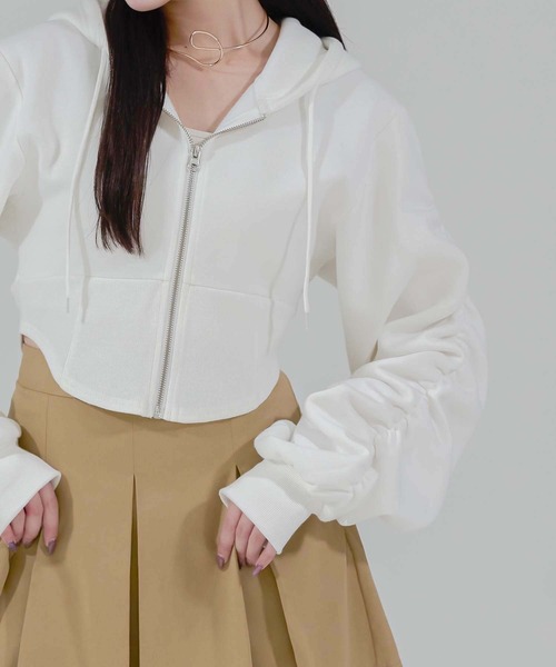 新品 melt the lady コルセット パーカー フーディ ホワイト 新品 melt the lady コルセット パーカー フーディ ホワイト