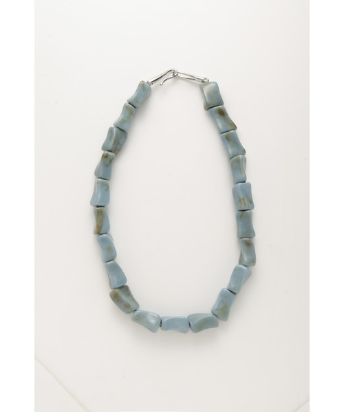 MIESROHE(ミースロエ)の「TWISTBEADSNECKLACE(ネックレス・レディース・ブラック/シルバー/ブルー・FREE)」の2枚目の写真