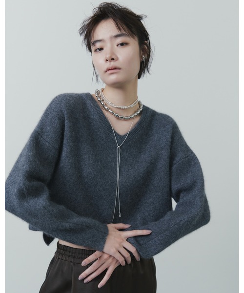 MIESROHE(ミースロエ)の「TWISTBEADSNECKLACE(ネックレス・レディース・ブラック/シルバー/ブルー・FREE)」の11枚目の写真