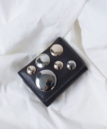 【atneK】スタッズウォレット アトネック 美品 折り財布 ブラウン atneK（アトネック）の「【atneK】スタッズウォレット（財布）」 - WEAR