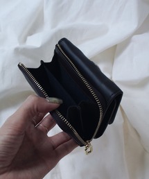 【atneK】スタッズウォレット アトネック 美品 折り財布 ブラウン atneK】スタッズウォレット アトネック 美品 折り財布 ブラウン