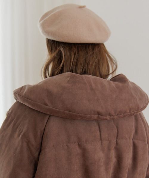 flower（フラワー）の「ホリデーコート2（ノーカラーコート・レディース・ブラウン/アイボリー・FREE）」の8枚目の写真