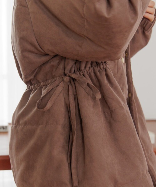 flower（フラワー）の「ホリデーコート2（ノーカラーコート・レディース・ブラウン/アイボリー・FREE）」の9枚目の写真