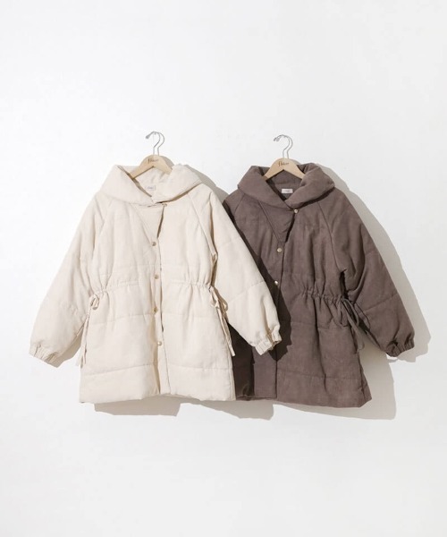 flower（フラワー）の「ホリデーコート2（ノーカラーコート・レディース・ブラウン/アイボリー・FREE）」の19枚目の写真