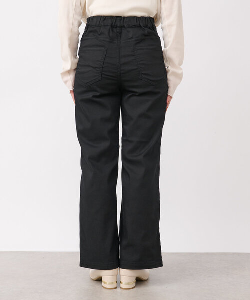 un dix cors（アンディコール）の「《すっきり綺麗》TCストレッチカラーセミワイドパンツ（チノパンツ・レディース・サンドベージュ/ブラック・S/M/L）」の14枚目の写真