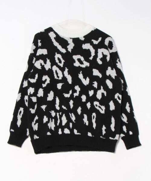 ULEULA（ウルア）の「ヒョウ柄モヘアニット（ニット/セーター・レディース・アイボリー/ブラック・FREE）」の20枚目の写真