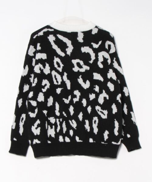 ULEULA（ウルア）の「ヒョウ柄モヘアニット（ニット/セーター・レディース・アイボリー/ブラック・FREE）」の21枚目の写真