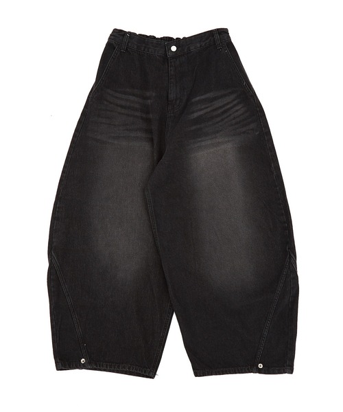 【ankorock】ユニセックス　美品　超パンクバルーン　リブパンツ ankorock】ユニセックス 美品 超パンクバルーン リブパンツ