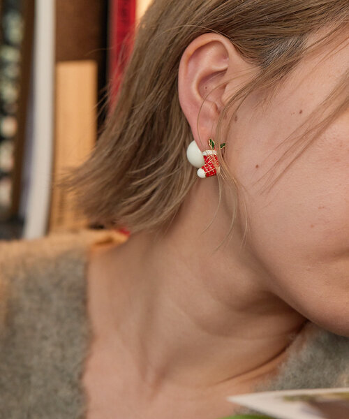 セール】《WEB限定》クリスマス/ハッピーホリディピアス（ピアス（両耳