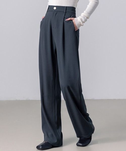 セール】【大きいサイズ有】すらっと脚長。美シルエットハイウエスト