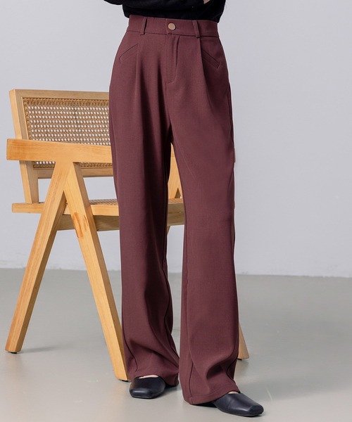 セール】【大きいサイズ有】すらっと脚長。美シルエットハイウエスト