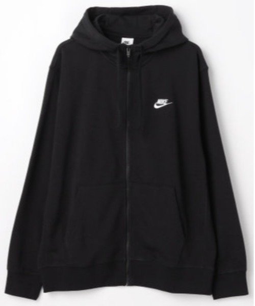 NIKE（ナイキ）の「限定展開 NIKE/ナイキ ナイキ スポーツウェア クラブ フレンチテリー フルジップフーディ / BV2649（パーカー・メンズ・ブラック/グレー・X-LARGE/LARGE/MEDIUM/XX-LARGE）」の9枚目の写真
