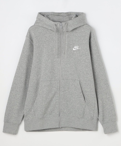 NIKE（ナイキ）の「限定展開 NIKE/ナイキ ナイキ スポーツウェア クラブ フレンチテリー フルジップフーディ / BV2649（パーカー・メンズ・ブラック/グレー・X-LARGE/LARGE/MEDIUM/XX-LARGE）」の3枚目の写真