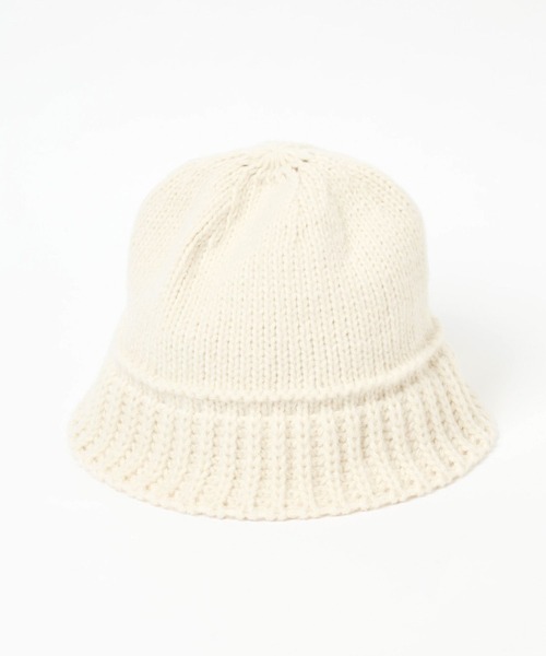 3.3 Field Trip （3.3フィールドトリップ）の「【UNISEX】3.3 Field Trip／ケーブルバケハ（ハット・レディース・ブラック/アイボリー・FREE）」の5枚目の写真