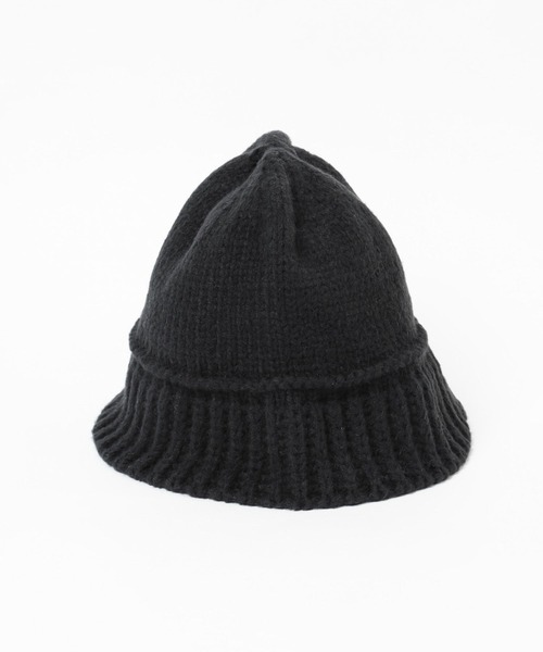 3.3 Field Trip （3.3フィールドトリップ）の「【UNISEX】3.3 Field Trip／ケーブルバケハ（ハット・レディース・ブラック/アイボリー・FREE）」の7枚目の写真