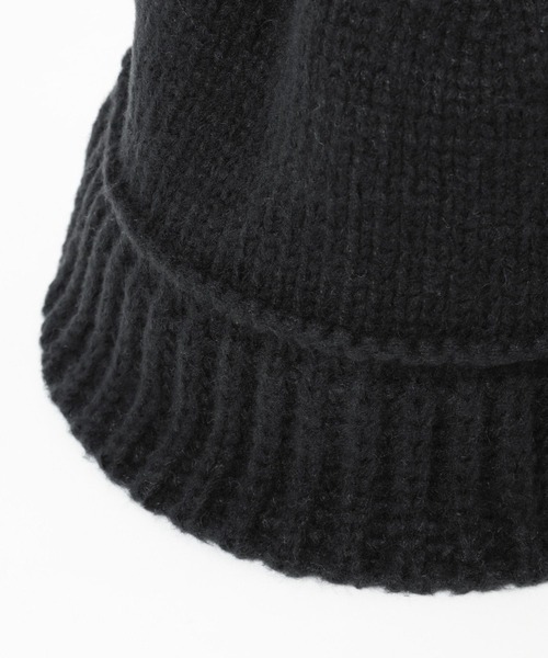 3.3 Field Trip （3.3フィールドトリップ）の「【UNISEX】3.3 Field Trip／ケーブルバケハ（ハット・レディース・ブラック/アイボリー・FREE）」の14枚目の写真