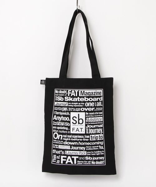 FAT(エフエイティー)の「JP05(トートバッグ・メンズ・ブラック/グリーン・ONE SIZE)」の3枚目の写真