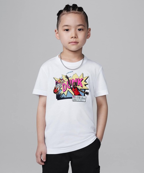 セール】エア ジョーダン リトルキッズ ダンク コミックス T