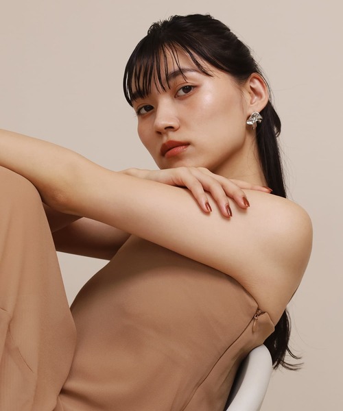 LHME(エルエイチエムイー)の「【WEB限定】“Moment”シャーリングピアス/サージカルステンレス(金属アレルギー対応)【LHME / エルエイチエムイー】(ピアス(両耳用)・レディース・シルバー・ONE SIZE)」の19枚目の写真