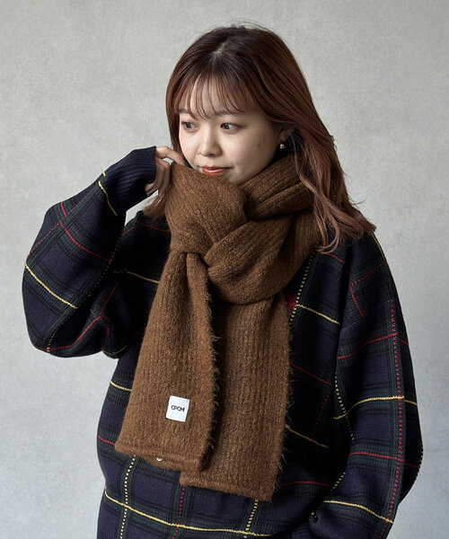 CPCM（シーピーシーエム）の「MIX糸モヘアライクマフラー（マフラー