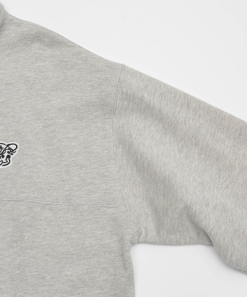 BOY patch sweat polo shirt / ボーイパンチスウェット