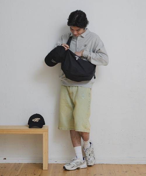 kaoyorinakami(カオヨリナカミ)の「BOY patch sweat polo shirt / ボーイパンチスウェットポロシャツ(スウェット・メンズ・ブラック/グレー・SMALL/MEDIUM/LARGE/X-LARGE)」の16枚目の写真