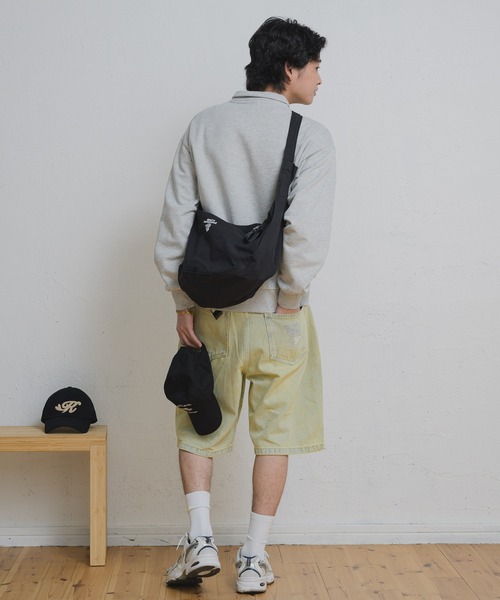 BOY patch sweat polo shirt / ボーイパンチスウェット