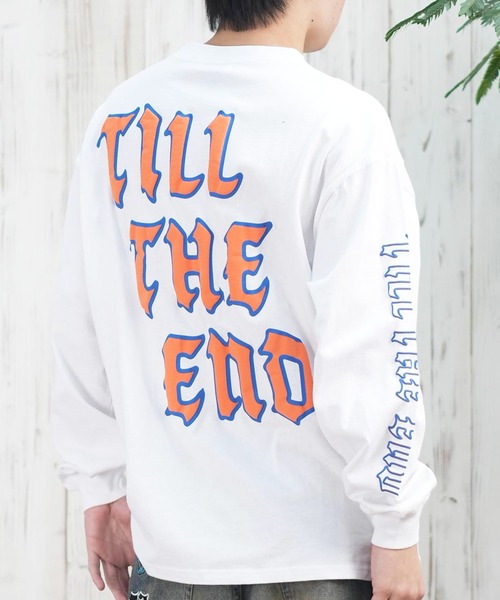 SANTA CRUZ（サンタクルーズ）の「【ムラサキスポーツ限定】SANTACRUZ/サンタクルーズ ロンT/長袖Tシャツ バックプリント 502251402（Tシャツ/カットソー・メンズ・ホワイト/ライトブラック・XL/L/M）」の2枚目の写真