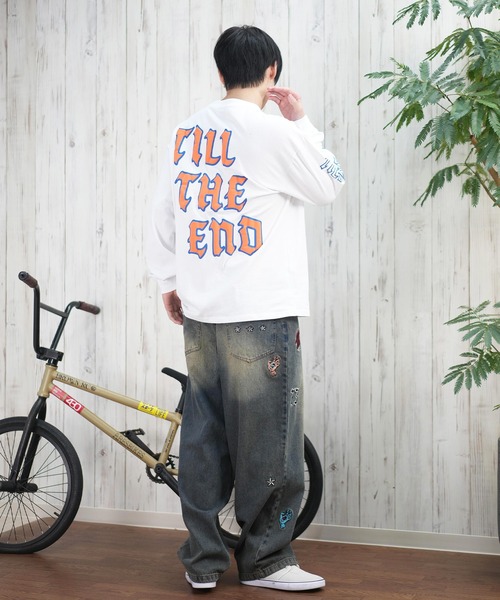 SANTA CRUZ（サンタクルーズ）の「【ムラサキスポーツ限定】SANTACRUZ/サンタクルーズ ロンT/長袖Tシャツ バックプリント 502251402（Tシャツ/カットソー・メンズ・ホワイト/ライトブラック・XL/L/M）」の17枚目の写真