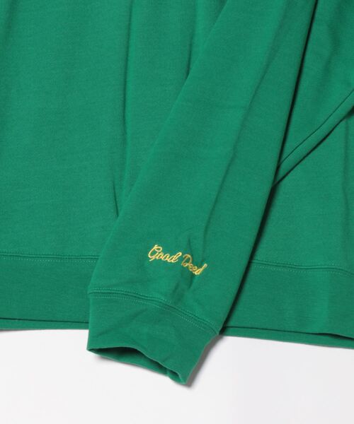 MODISH GAZE(モディシュガゼ)の「【MODISH GAZE】Risingプリントトレーナー(スウェット・メンズ・オフホワイト/グリーン・LARGE/MEDIUM)」の20枚目の写真