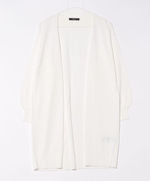 INTERPLANET（インタープラネット）の「【マシーンウォッシャブル・ＵＶ・接触冷感】ロングトッパーカーディガン（カーディガン/ボレロ・レディース・オフホワイト/グレー/ブラック/ネイビー・FREE）」の10枚目の写真