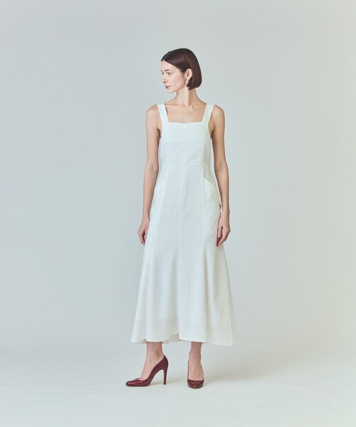 セール】リネンタッチロングドレス（ワンピース）｜GRACE CLASS