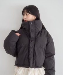 mellowneon | リバーシブルボア中綿ダウンコート(ダウンジャケット/コート)