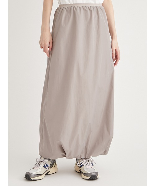 emmi（エミ）の「ウエストゴムIラインスカート（スカート・レディース・ブラック/グレー/オフホワイト・1/0）」の14枚目の写真