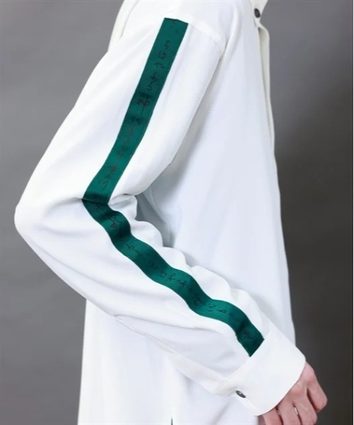 AXES-X(アクシーズエックス)の「百人一首ラインシャツ(シャツ/ブラウス・メンズ・ホワイト/ブラック・LARGE/X-LARGE/MEDIUM)」の8枚目の写真